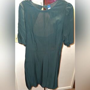 Old Navy Teal Long Sleeve Dress